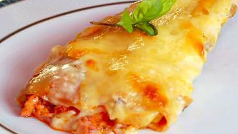 Πεντανόστιμα κανελόνια γεμιστά χωρίς κιμά